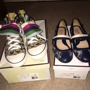 Authentic Coach shoes (used)